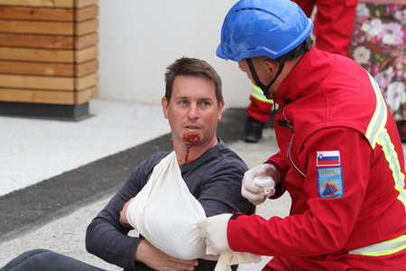 29. regijsko preverjanje usposobljenosti ekip prve pomoči Rdečega križa in Civilne zaščite v dolenjski regij (63)